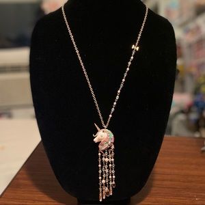 BETSEY JOHNSON Unicorn Necklace NWT